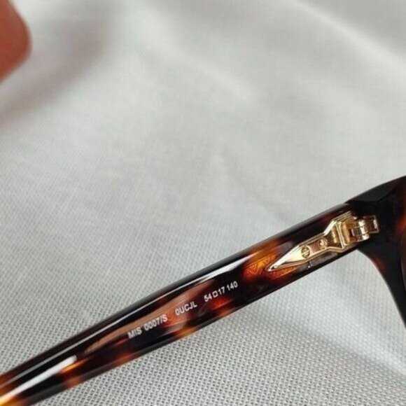 Missoni Sunglasses MIS0007/S Brown Zig Zag Motif Brown Gold Lens - Picture 13 of 16